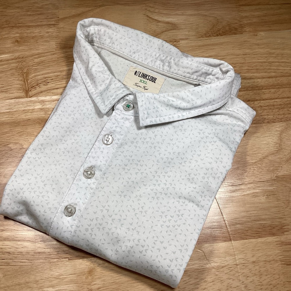 Men's Linksoul Short Sleeved Polo 2XL